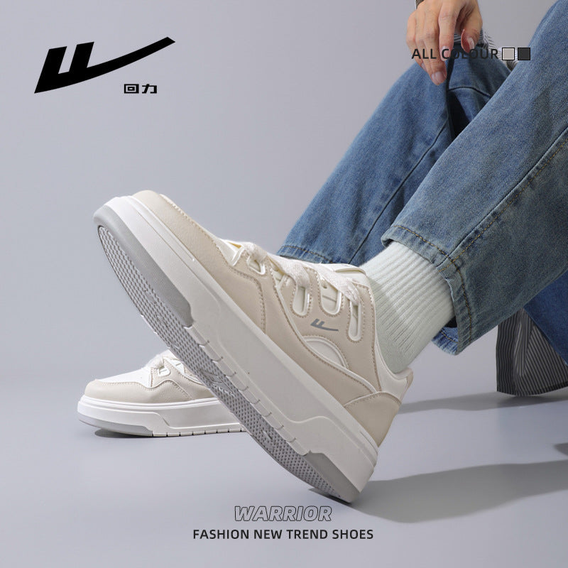 Sapatos modernos e modernos de plataforma simples, sapatos masculinos confortáveis de estilo universitário, ténis casuais casuais casuais de elevado valor estético e que aumentam a altura