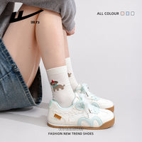 Warrior 2026 Novos Sapatos Casuais Femininos da Moda, Sapatos Simples Confortáveis e Orientados para o Design, Sapatos Desportivos de Alto Valor com Blocos de Cor
