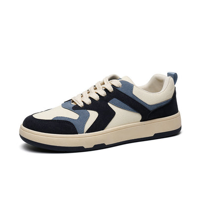 Sapatos de lona para homens, sapatos modernos versáteis e modernos de 2024, ténis de estudante respiráveis, sapatos de tecido primavera ao estilo coreano, sapatos casuais