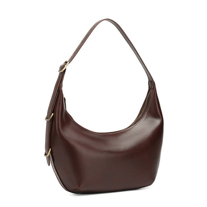 Sacos, sacos de bolinhos de nicho coreano, malas femininas na moda na primavera/verão sob as axilas, malas cross-body de grande capacidade, croissants de ombro único
