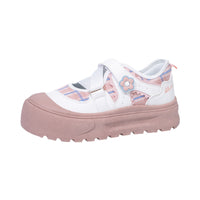 Ténis Warrior de sola grossa, confortáveis, versáteis e fofos, sapatos casuais modernos e de alto custo-benefício, sapatos individuais femininos enérgicos coreanos