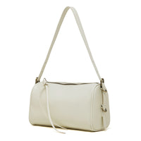 Bolsas de pele curtida vegetal para mulher, novas bolsas tote cruzadas para primavera/verão 2026, malas femininas em pele genuína de grande capacidade, bolsas de almofada de ombro simples