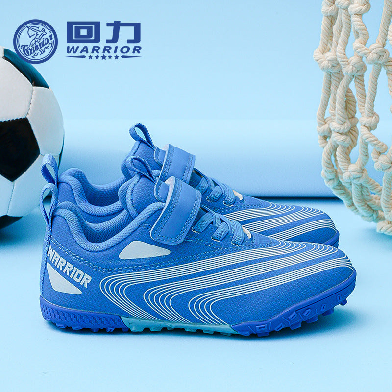 Sapatilhas de futebol coloridas para homem, sapatilhas Warrior para crianças, novas sapatilhas desportivas fixes para idades dos 6 aos 12 anos, sapatilhas de treino para estudantes, sapatilhas casuais versáteis