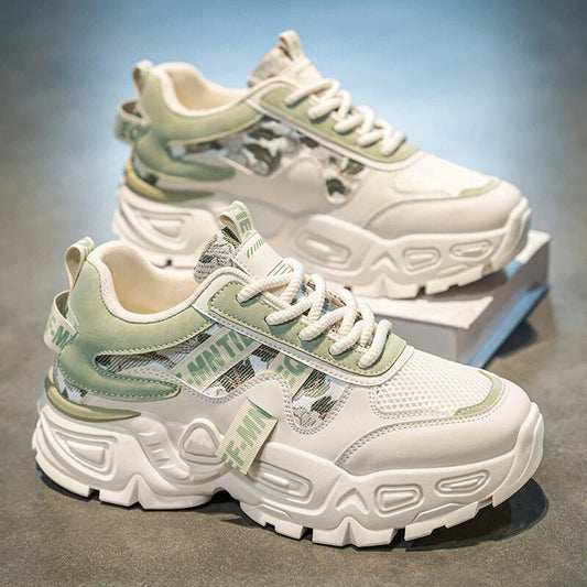 Novos Sapatos Desportivos Casuais Respiráveis em Rede Masculina Verão 2025, Sapatos Masculinos Modernos e Versáteis, Sapatos Pais que Aumentam a Altura