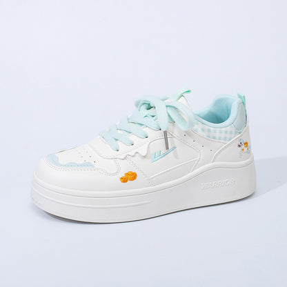 Warrior's Spring 2026 Spring 2026 Singles Femininos, Sapatos Coreanos Confortáveis e Modernos e Versáteis, Sapatos Casuais de Estilo Premier de Alta Aparência