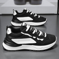 Sapatos masculinos de verão 2025 Novos ténis brancos em rede respirável, sapatos desportivos masculinos, sapatos casuais casuais versáteis coreanos