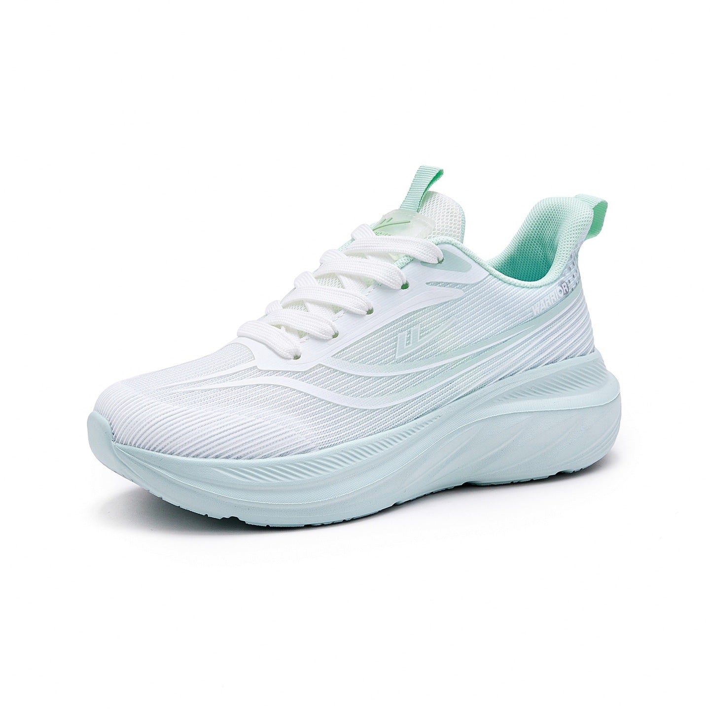 Os novos ténis desportivos confortáveis e baixos da Warrior, sapatos de plataforma modernos e de alto valor com blocos de cor, sapatos femininos simples e leves