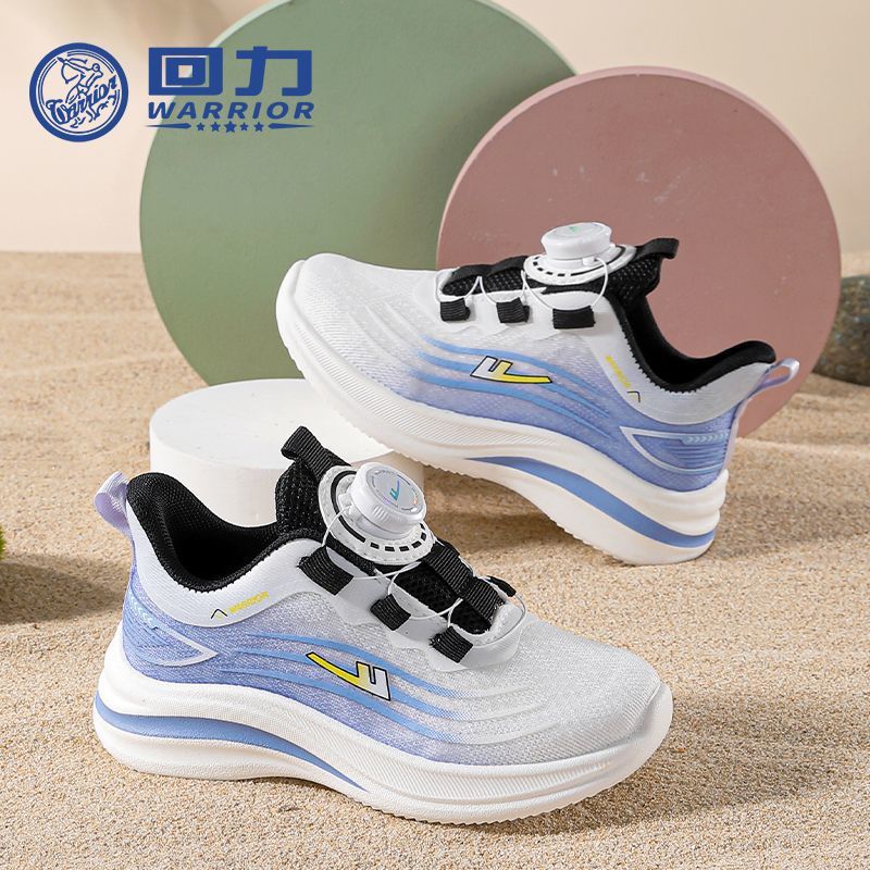 Os novos sapatos infantis versáteis, de cano baixo e blocos de cor, design confortável e sapatilhas desportivas de exterior elegantes da Warrior