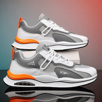 Sapatilhas de primavera para homem: novas sapatilhas desportivas casuais respiráveis e versáteis da Agan's, sapatilhas de corrida em malha para homem, sapatilhas da moda para homens Dad