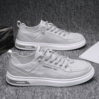Novos sapatos casuais casuais masculinos para o verão masculino 2025, ténis de estudante versáteis e respiráveis, sapatos de lona masculinos