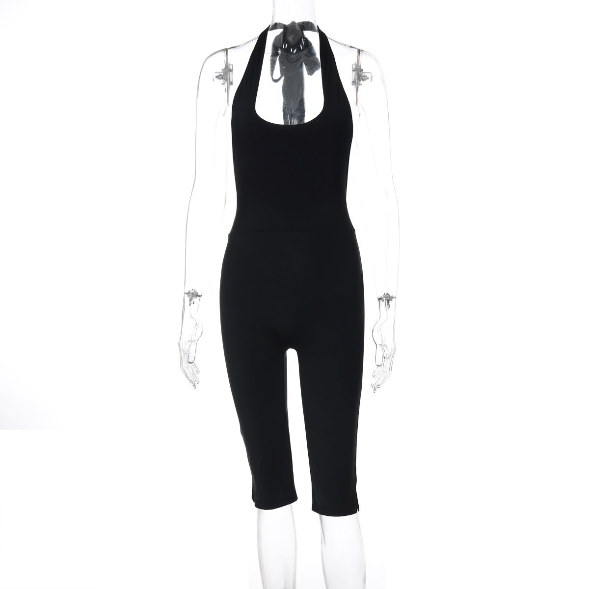 Novo macacão desportivo desportivo, feminino mais vendido da Amazon, sexy, sem costas, sem costas apertadas, apertando a cintura
