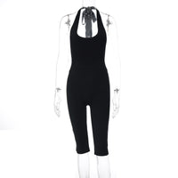 Novo macacão desportivo desportivo, feminino mais vendido da Amazon, sexy, sem costas, sem costas apertadas, apertando a cintura