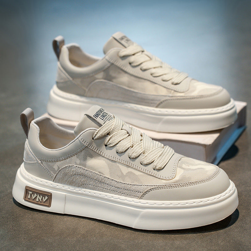 Sapatos de lona para homem, novos sapatos pretos de tecido preto respiráveis para o outono, sapatos de praia populares, sapatos desportivos casuais antiderrapantes para aumento de altura e na moda