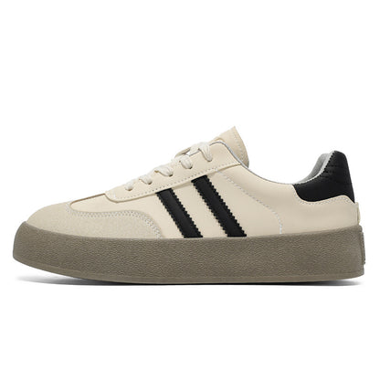 Sapatos de Treino Moral para Homens, 2025 Novo Design de Nicho de Verão Estilo Hong Kong Ténis Casuais Vintage Baixos