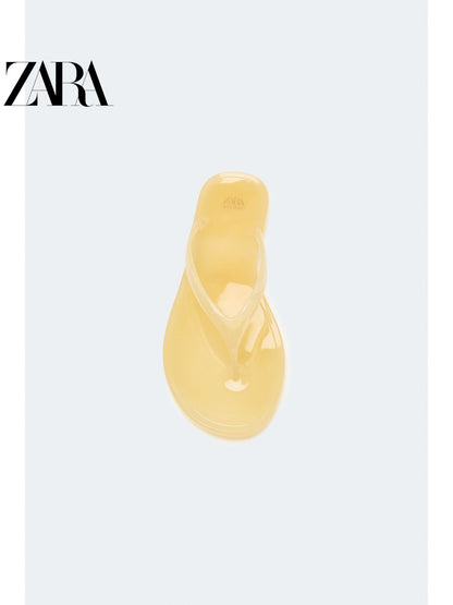 Sandálias rasteiras femininas ZARA, edição limitada para o verão de 2026, código 5518710 126