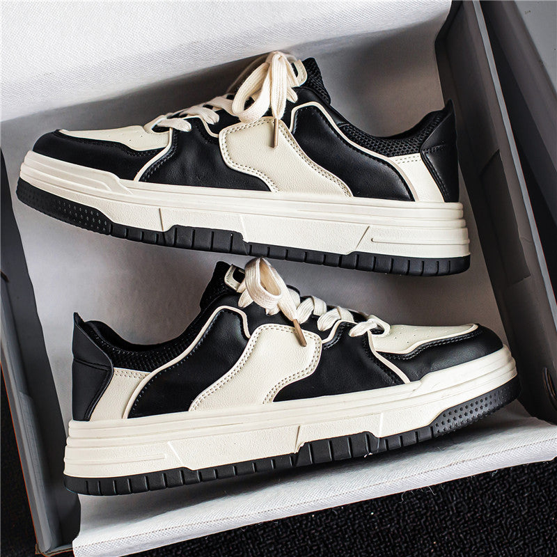 Sapatos Masculinos de Verão 2024: Sapatos Famosos na Internet, Ténis Estudantis Modernos e Versáteis de Nicho para Estudantes no Instagram, Ténis Masculinos de Sola Grossa