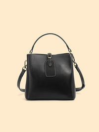 Malas femininas, nova bolsa versátil primavera/verão 2025, mala crossbody de grande capacidade de alta gama, mala de ombro simples em pele genuína