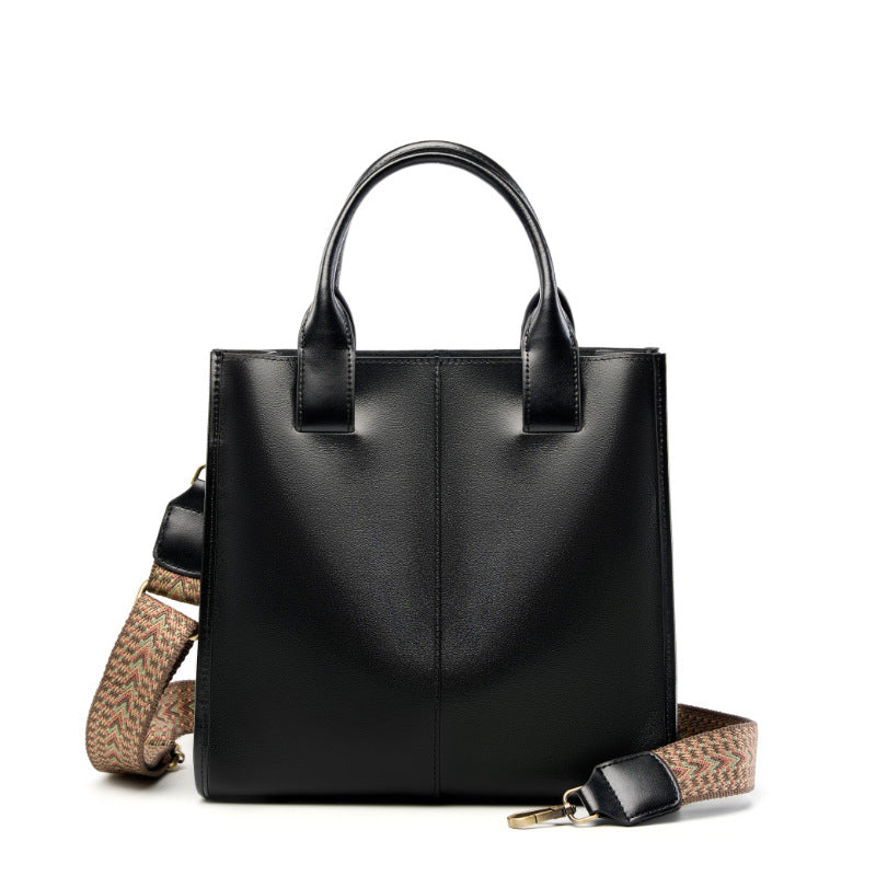 Malas Femininas Tote, Novas Malas Cruzadas Primavera/Verão 2026, Mala de Ombro Único com balde de grande capacidade, Mala Feminina em Pele Genuína