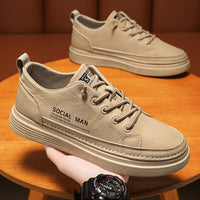Sapatos masculinos de verão, sapatos brancos finos e respiráveis, sapatos de couro modernos e versáteis, ténis casuais, sapatos de trabalho, sapatos modernos