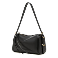 Bolsas de pele curtida vegetal para mulher, novas bolsas tote cruzadas para primavera/verão 2026, malas femininas em pele genuína de grande capacidade, bolsas de almofada de ombro simples