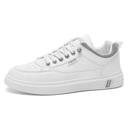 Sapatos de homem, novos ténis brancos de primavera respiráveis de 2025, ténis desportivos casuais, ténis versáteis da moda