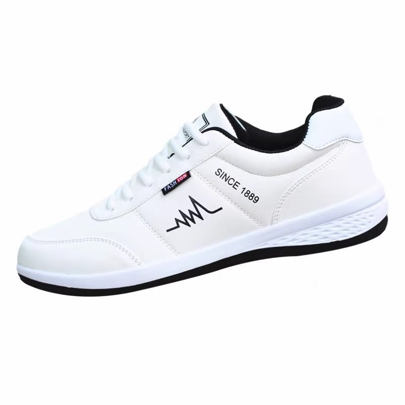Sapatos masculinos de verão transfronteiriços de 2025, tênis de corrida para estudantes de esportes e lazer, adolescentes masculinos, meninos, seguro de trabalho, sapatos de tabuleiro masculinos
