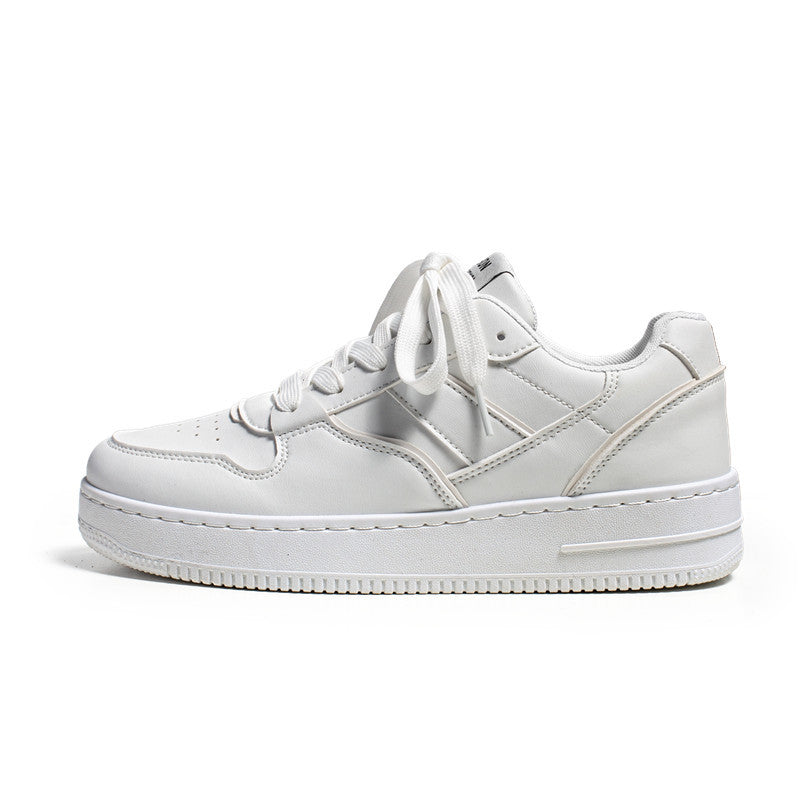 Primavera Masculina Nova Nicho Original Pele Respirável Sapatos Desportivos Casuais Brancos Na Moda