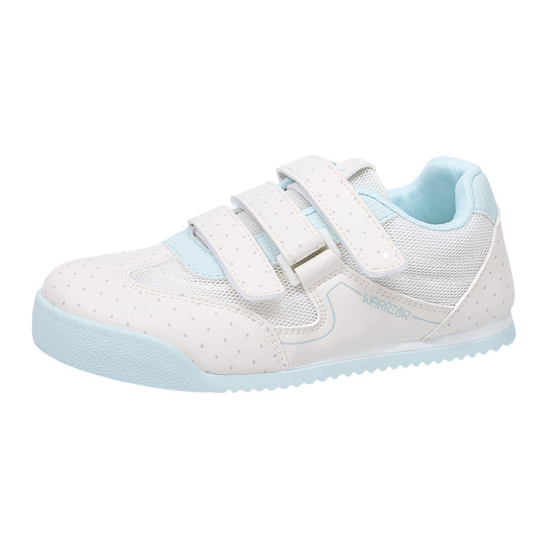 Os novos sapatos de treino morais, confortáveis e versáteis da Warrior, sapatos simples femininos com blocos de cor e design de alto valor, sapatos casuais simples e modernos