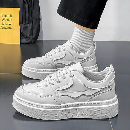 Ténis masculinos totalmente pretos, trabalho de verão em restaurantes, sapatos desportivos casuais resistentes ao desgaste, sapatos masculinos versáteis de sola grossa