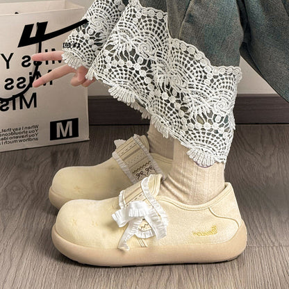 Os novos sapatos Birkenstock, retro e modernos e baixos da Warrior, design de sapatos femininos de estilo universitário, sapatos versáteis versáteis ao estilo coreano