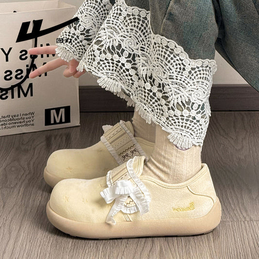 Os novos sapatos Birkenstock, retro e modernos e baixos da Warrior, design de sapatos femininos de estilo universitário, sapatos versáteis versáteis ao estilo coreano