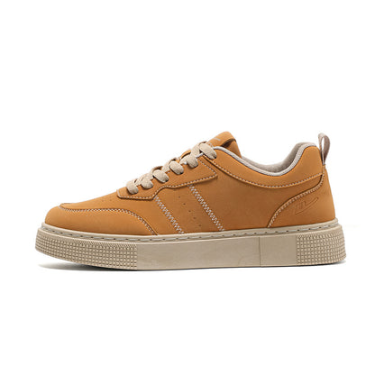 Sapatos de madeira de sola grossa de moda versáteis, Warrior para deslocações diárias, sapatos masculinos de trabalho, estilo minimalista, sapatos pretos confortáveis e de nicho