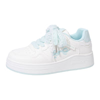 Os novos ténis de skate de cano baixo, confortáveis e versáteis, laço com blocos de cor, sapatos casuais de alto custo-benefício, design elegante para mulheres