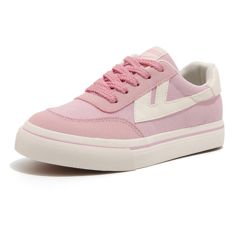 Sapatos de lona Warrior de sola grossa para homem e mulher, confortáveis para uso diário, sapatos casuais primavera/outono, para estudantes, casais, ténis versáteis por grosso