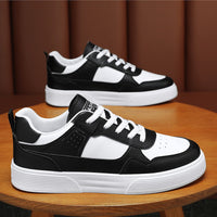Sapatos Masculinos de Verão 2025: Novos Sapatilhos Brancos Respiráveis, Ténis Modernos e Versáteis para Estudantes, Sapatos de Tábua Casuais, Sapatos Modernos