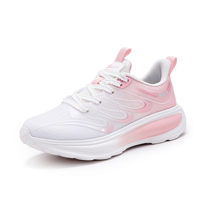 Warrior 2026 Novos Singles Femininos de Sola Grossa com Blocos de Cor, Sapatos Casuais de Design Estético Elevado, Ténis Versáteis Modernos e Versáteis