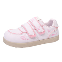 Sapatos de treino Warrior Velcro Virgo para mulheres, sapatos casuais casuais planos e fofos, sapatos preguiçosos estilo bloco de cor feminino