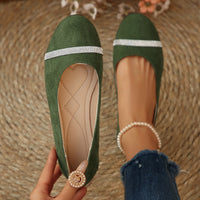 Moda transfronteiriça europeia e americana, sapatos versáteis de salto baixo, salto baixo, bico redondo, de cor sólida, sapatos femininos para sapatos de uma perna só