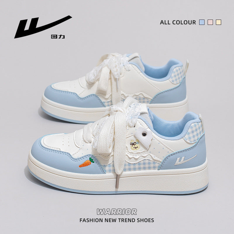 Guerreiros, ténis baixos, confortáveis, versáteis de estilo academia, sapatos simples fofos, enérgicos, de alto valor com design elegante, sapatos casuais femininos