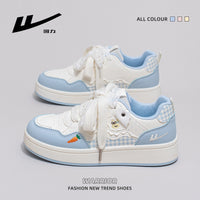 Guerreiros, ténis baixos, confortáveis, versáteis de estilo academia, sapatos simples fofos, enérgicos, de alto valor com design elegante, sapatos casuais femininos