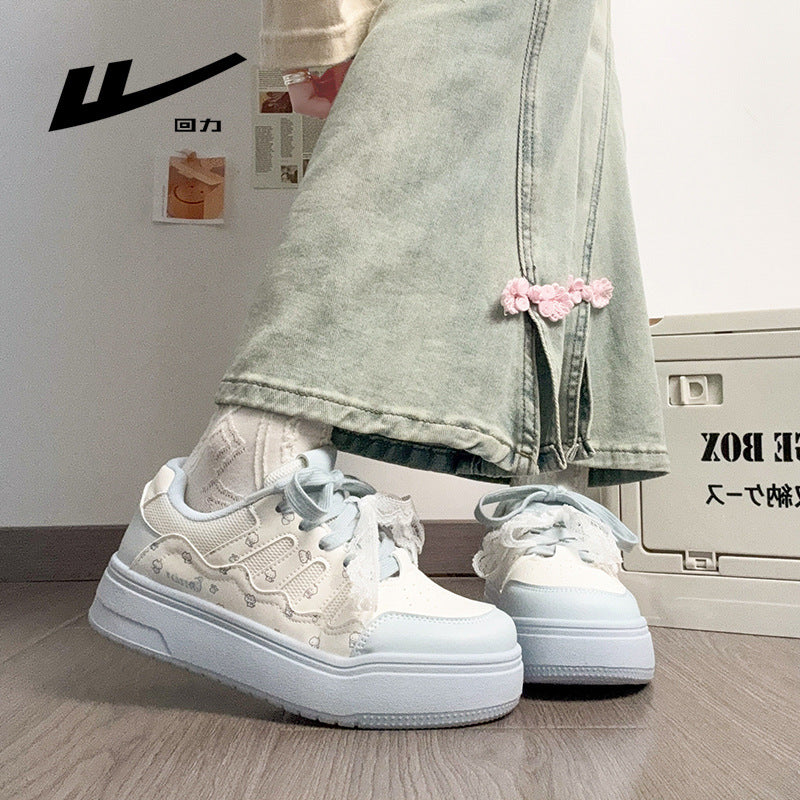 Warrior 2026 Novos Ténis Modernos e Versáteis, Roupas Solteiras Femininas Fofas, Energéticas e Confortáveis, Sapatos Net de Estilo Coreano Modernos e Com Aparência Elevada