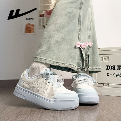 Warrior 2026 Novos Ténis Modernos e Versáteis, Roupas Solteiras Femininas Fofas, Energéticas e Confortáveis, Sapatos Net de Estilo Coreano Modernos e Com Aparência Elevada