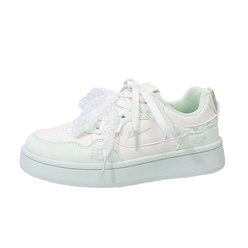 As novas sapatilhas femininas versáteis e na moda 2026, ténis confortáveis com blocos de cor, sapatos casuais coreanos de alto valor