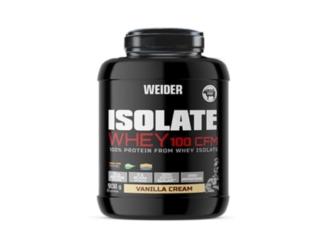 Isolate Whey 100 Cfm Baunilha 908 G Weider - Isolate
