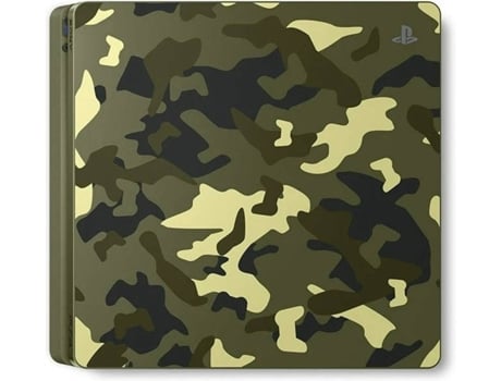 Consola Ps4 Slim Call Of Duty  Ww Ii (Recondicionado Flippers Sinais De Uso - 1 Tb - Camuflado) - Sony