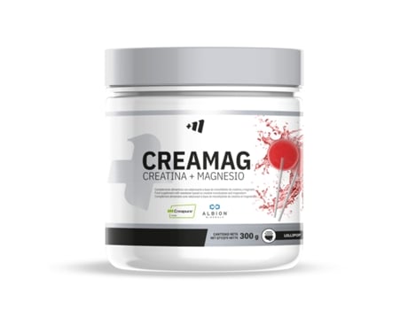 Creamag Creatine + Magnesium Albion® 300G Pirulito Mm Supplements (Creapure®) - MM Supplements