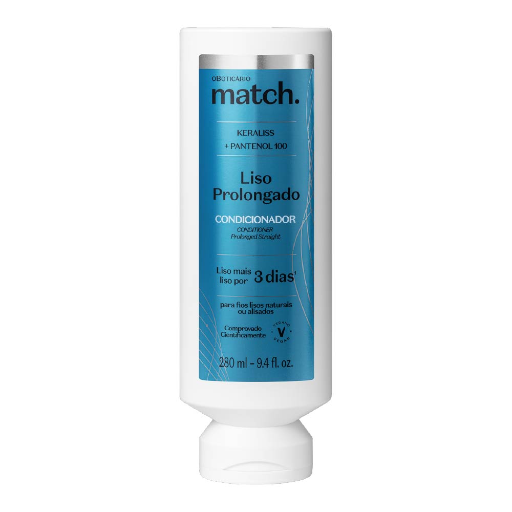 Condicionador Match Liso Prolongado