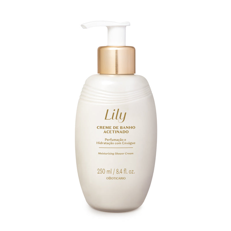 Creme de Banho Acetinado Lily