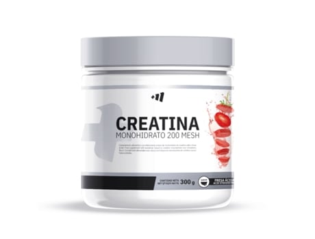 Creatine Monohydrate 200 Mesh - 300G Morango Ácido Da Masmusculo Supplements - MasMúsculo