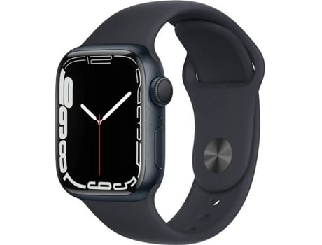 Apple Watch 7 Gps (Recondicionado Flippers Como Novo - 45 Mm - Meia-Noite) - Apple